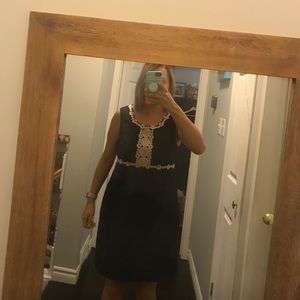 Lilly Pulitzer Rosie shift dress in navy